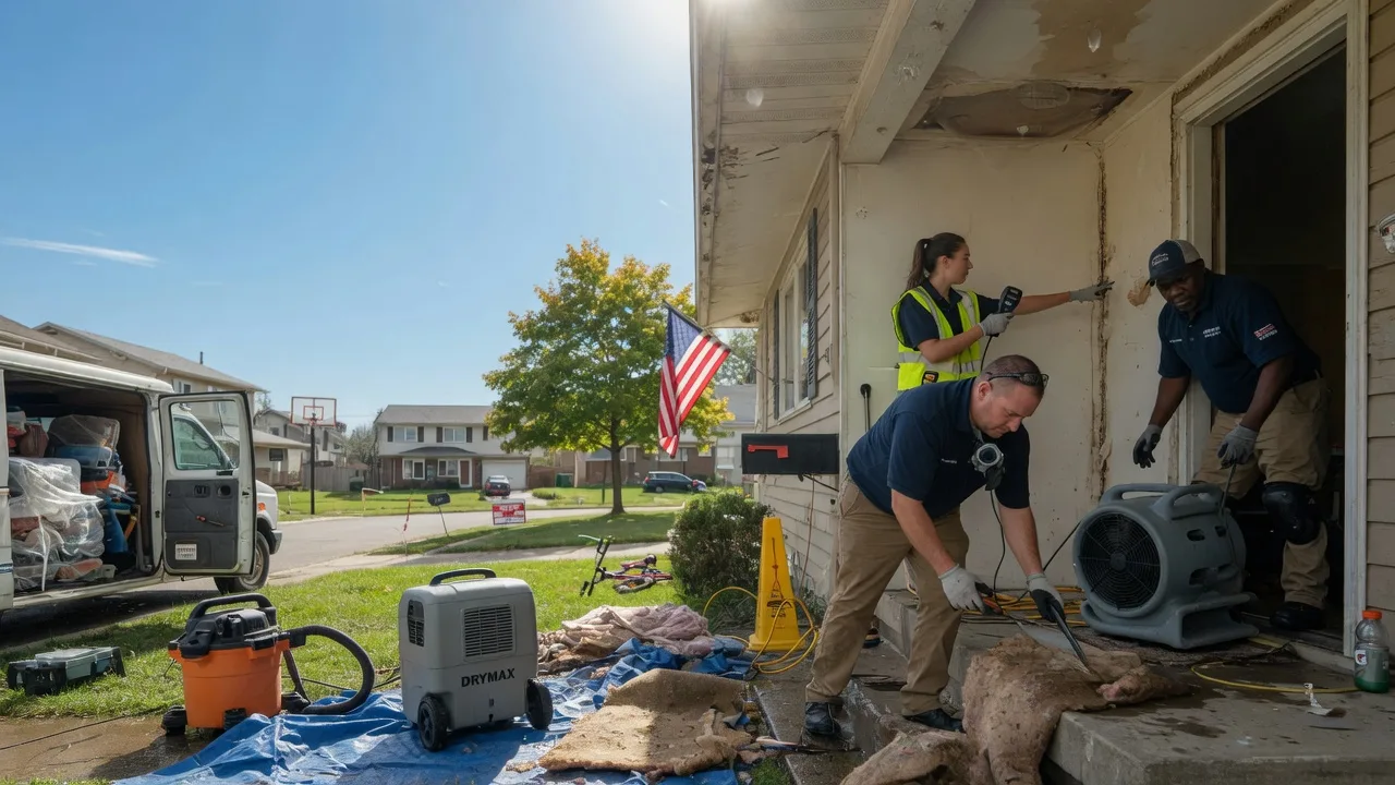 Water Damage Restoration in Montvale, VA near me